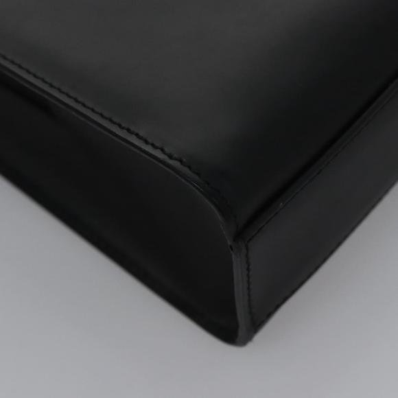 GUCCI Hand Bag Leather Black Auth BA756 - Picture 12 of 16